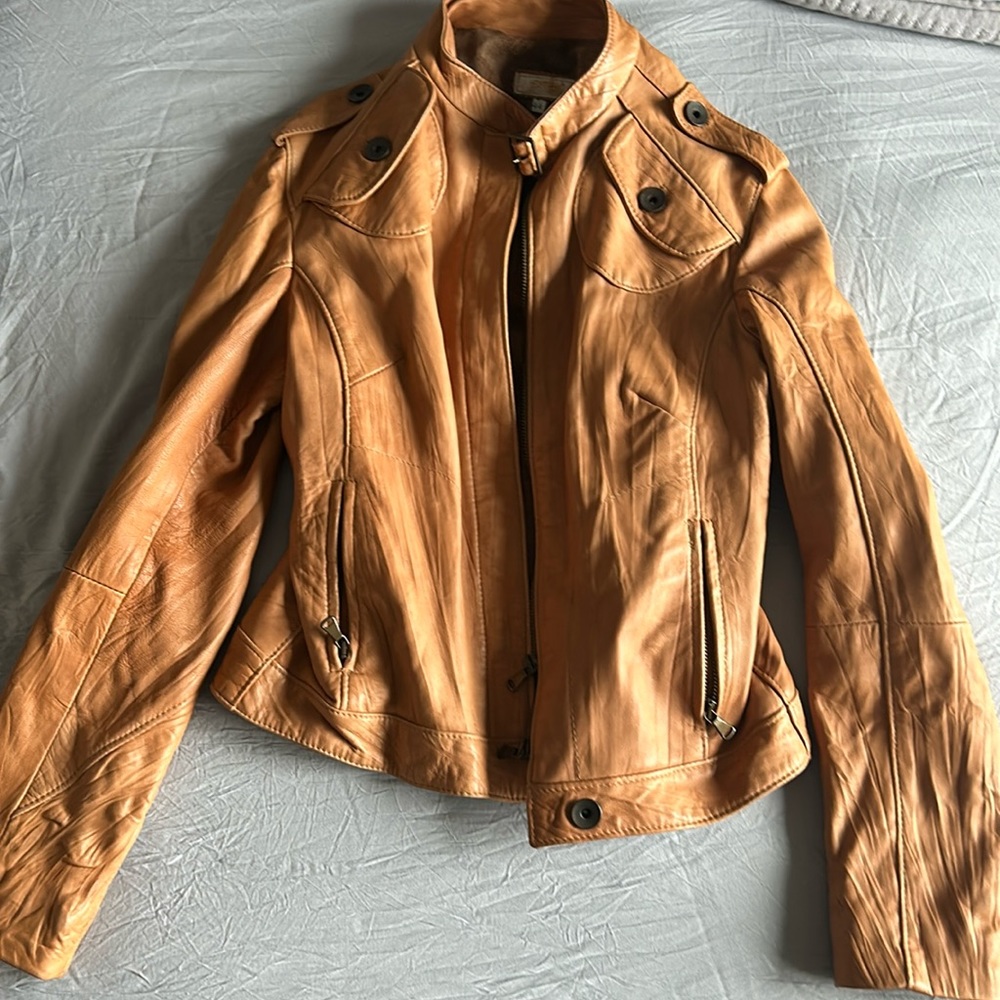 Leather jacket